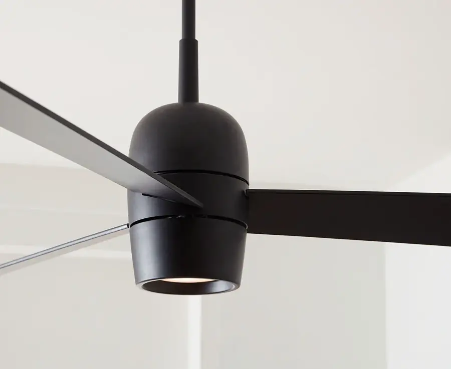 Alba 60" Ceiling Fan in Midnight Black - Image 4
