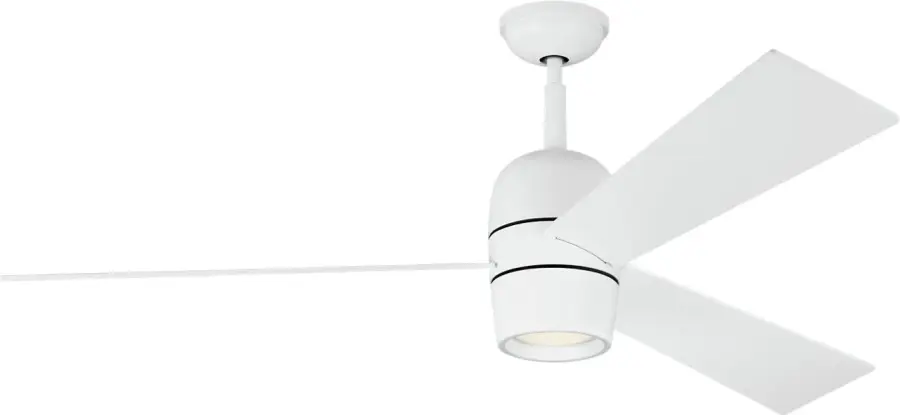 Alba 60" Ceiling Fan in Matte White - Image 2