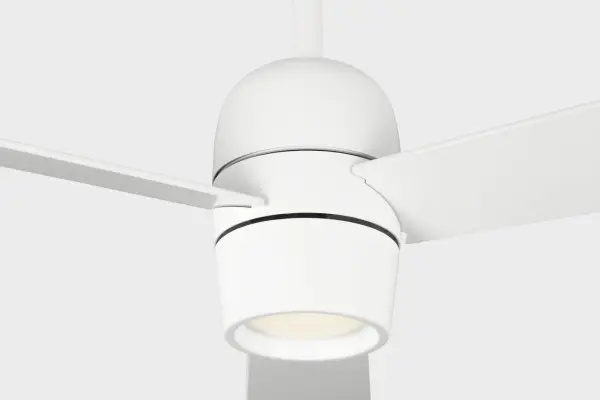 Alba 60" Ceiling Fan in Matte White - Image 3