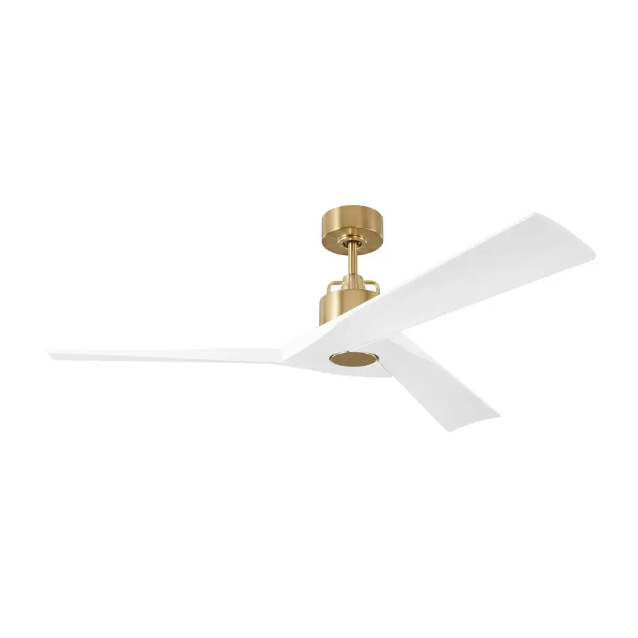 Alma 52" Smart Ceiling Fan in Burnished Brass