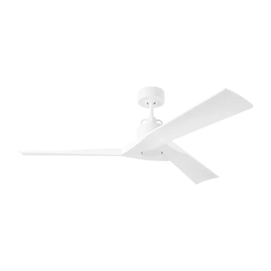 Alma 52" Smart Ceiling Fan in Matte White