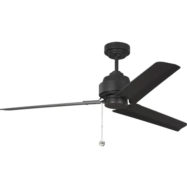 Arcade 54" Ceiling Fan in Midnight Black
