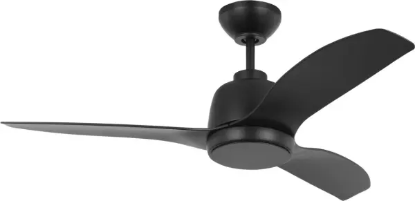 The Avila combines coastal aesthetics with modern functionality in a 44-inch design. Features energy-efficient LED lighting and a sophisticated midnight black finish that complements contemporary and transitional interiors. - alternate view