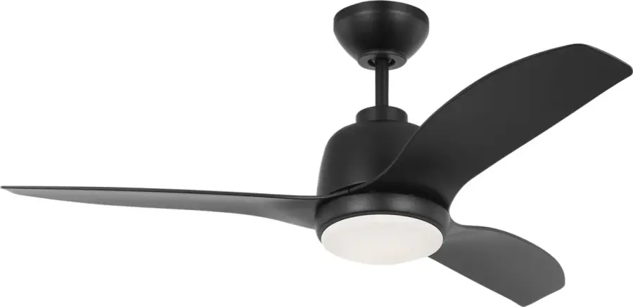 Sleek Coastal-Inspired Fan with Integrated LED Lighting - Image 3