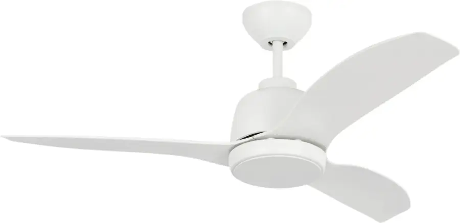 Avila Coastal 44" LED Ceiling Fan with Light Kit - Image 1