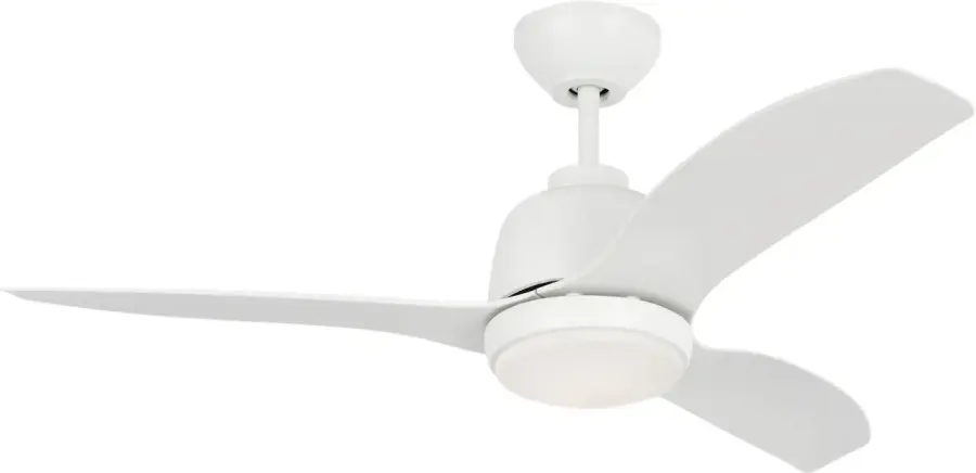 Avila Coastal 44" LED Ceiling Fan with Light Kit - Image 3