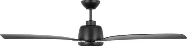 Avila Coastal 60" LED Ceiling Fan in Midnight Black - Image 4