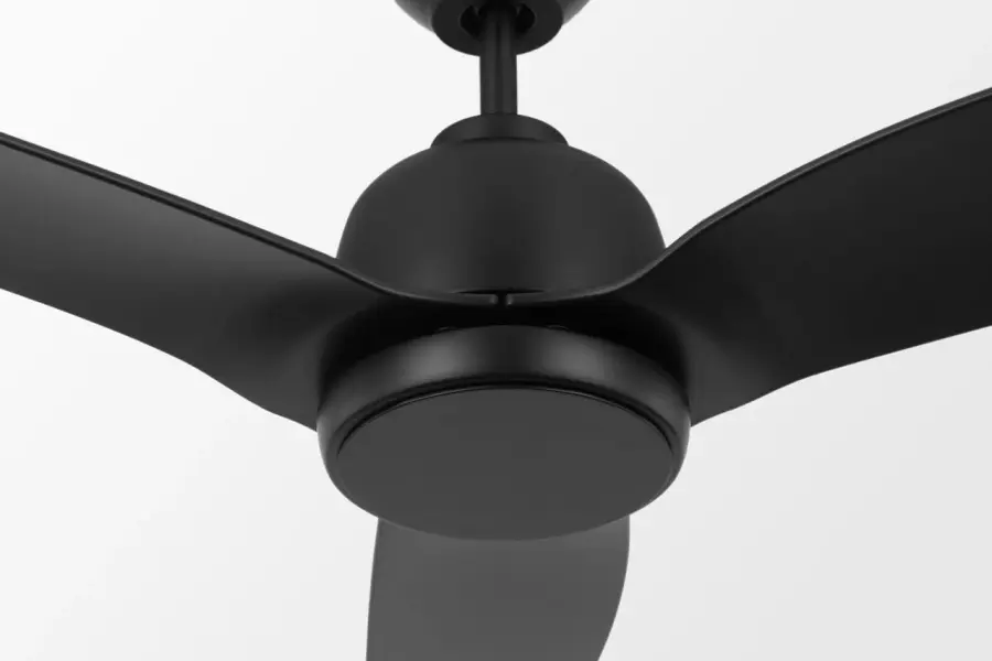 Avila Coastal 60" LED Ceiling Fan in Midnight Black - Image 6