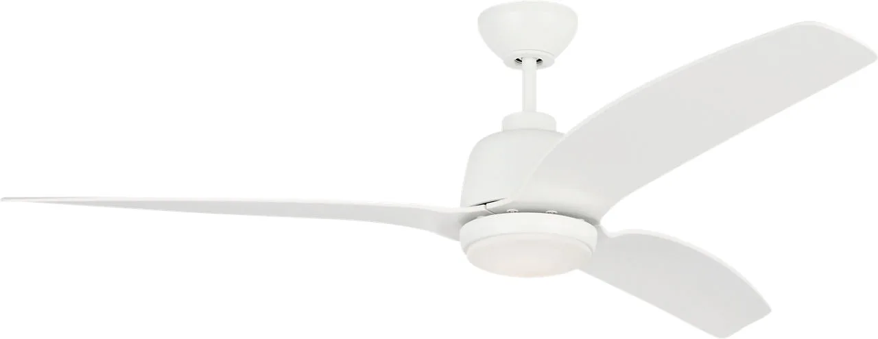Avila Coastal 60" LED Ceiling Fan with Light Kit