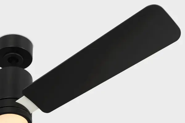 Cleancut 54" Smart LED Ceiling Fan in Midnight Black - Image 11