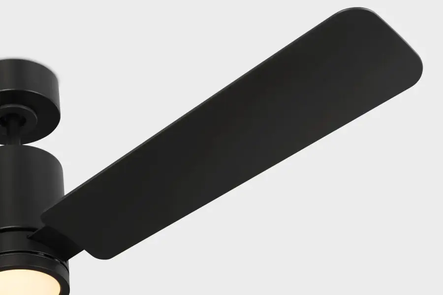 Cleancut 54" Smart LED Ceiling Fan in Midnight Black - Image 13