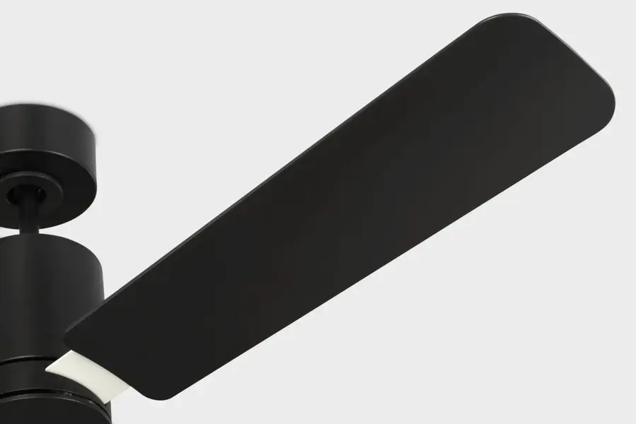 Cleancut 54" Smart LED Ceiling Fan in Midnight Black - Image 16