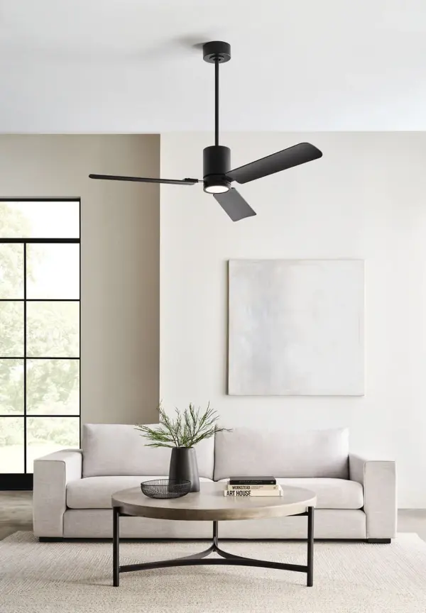 Cleancut 54" Smart LED Ceiling Fan in Midnight Black - Image 17