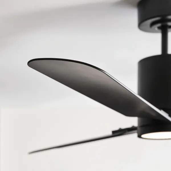 Cleancut 54" Smart LED Ceiling Fan in Midnight Black - Image 18