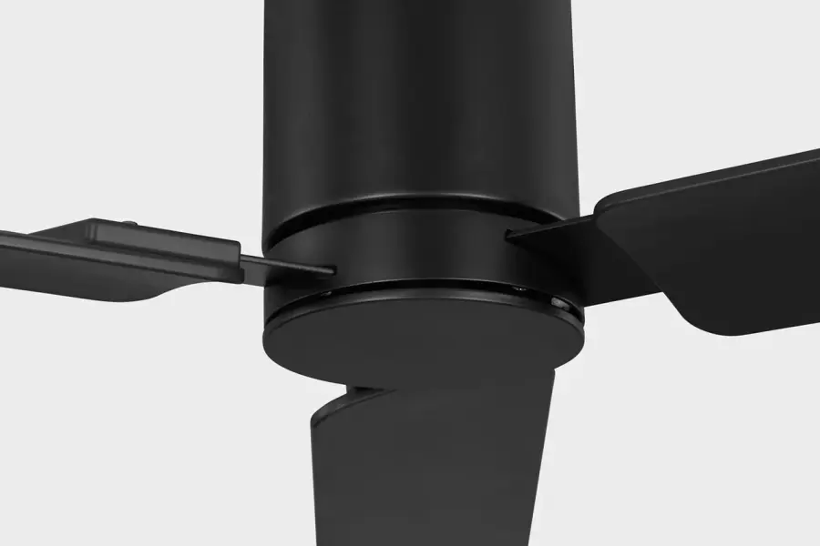 Cleancut 54" Smart LED Ceiling Fan in Midnight Black - Image 9