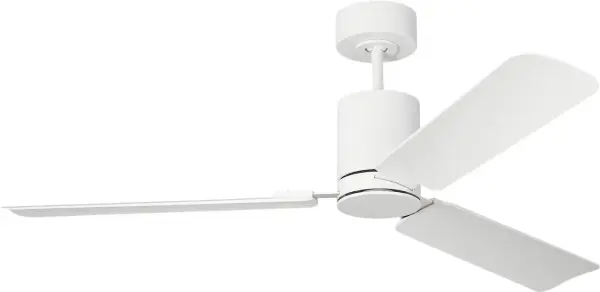 The Cleancut 54" combines minimalist design with smart technology. Sharp lines and a clean silhouette create an architectural accent, while integrated LED lighting and app control add modern convenience. Damp-rated for versatility. - alternate view