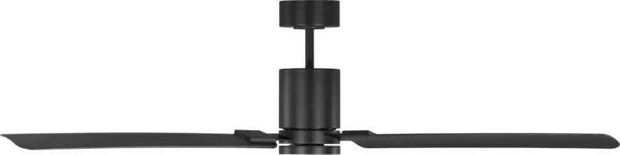 Cleancut 62" Smart LED Ceiling Fan in Midnight Black - Image 3
