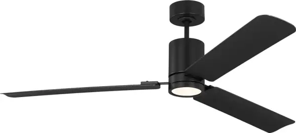 Cleancut 62" Smart LED Ceiling Fan in Midnight Black - Image 6