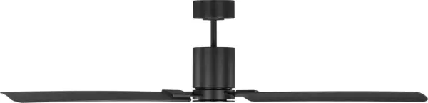 Cleancut 62" Smart LED Ceiling Fan in Midnight Black - Image 7
