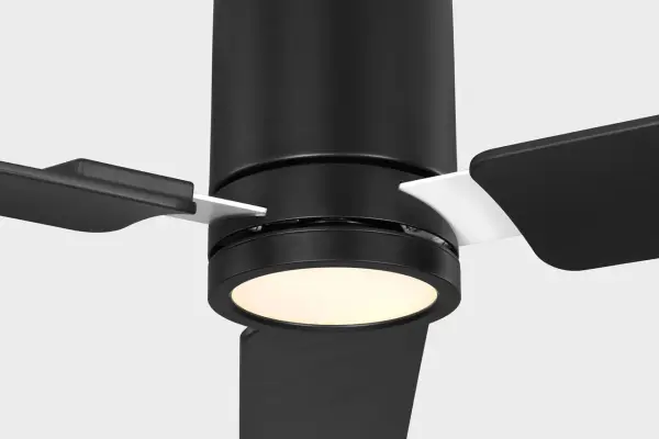Cleancut 62" Smart LED Ceiling Fan in Midnight Black - Image 10