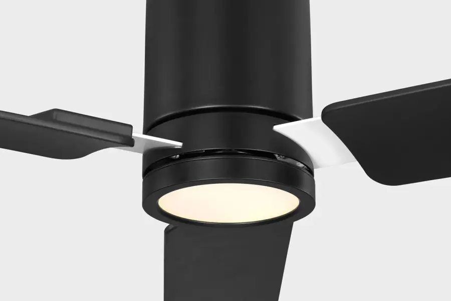 Cleancut 62" Smart LED Ceiling Fan in Midnight Black - Image 10