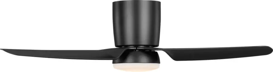 Colgin 44" Hugger LED Ceiling Fan in Midnight Black - Image 1