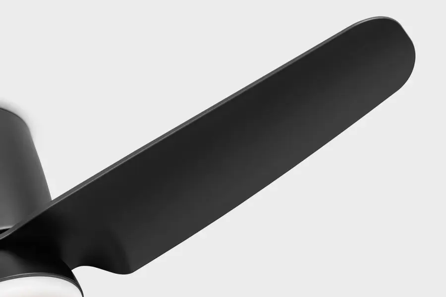 Colgin 44" Hugger LED Ceiling Fan in Midnight Black - Image 4