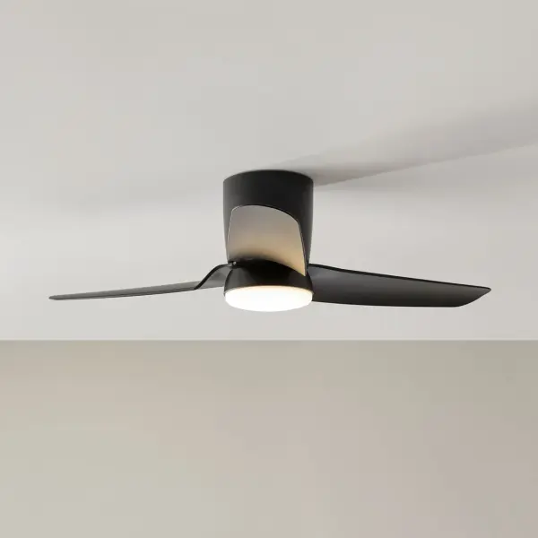 Colgin 44" Hugger LED Ceiling Fan in Midnight Black - Image 6