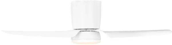 The Colgin 44" Hugger combines Drew & Jonathan's refined design with practical functionality. Its flush-mount design and damp rating make it ideal for small spaces, low ceilings, and covered outdoor areas.