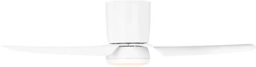 Colgin 44" Hugger LED Ceiling Fan with Light Kit - Image 1