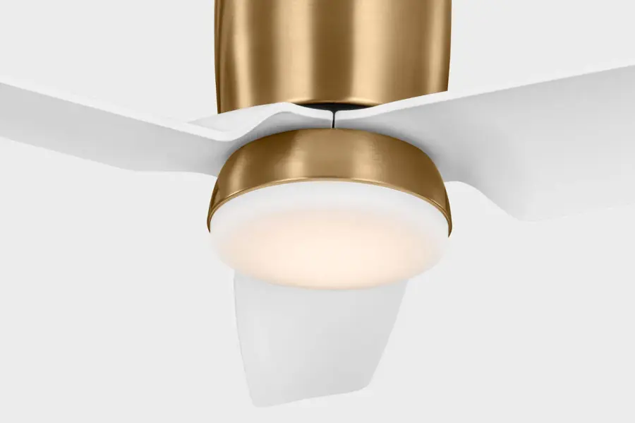 Colgin 44" Hugger LED Ceiling Fan with Light Kit - Image 4