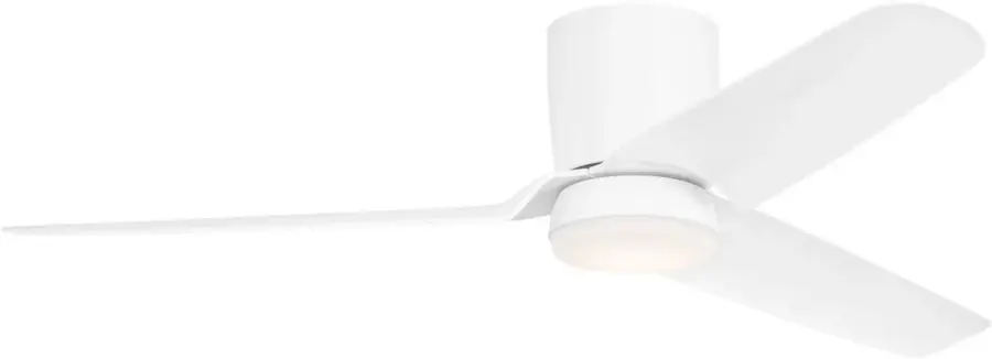 Colgin 56" Hugger LED Ceiling Fan with Light Kit - Image 1