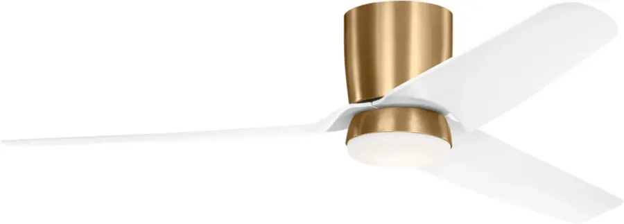 Colgin 56" Hugger LED Ceiling Fan with Light Kit - Image 2