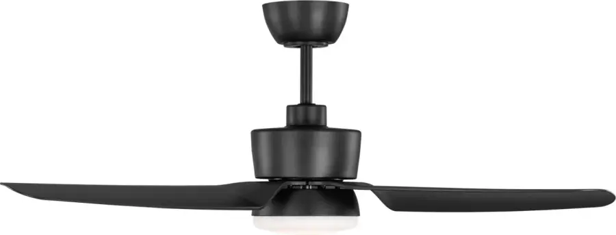 Colgin 44" LED Ceiling Fan in Midnight Black - Image 1