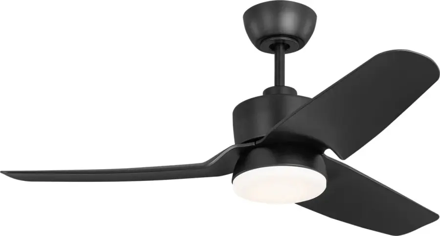 Colgin 44" LED Ceiling Fan in Midnight Black - Image 2