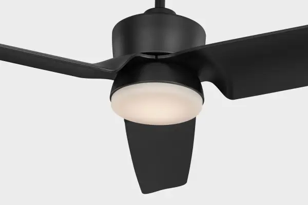 Colgin 56" LED Ceiling Fan in Midnight Black - Image 4