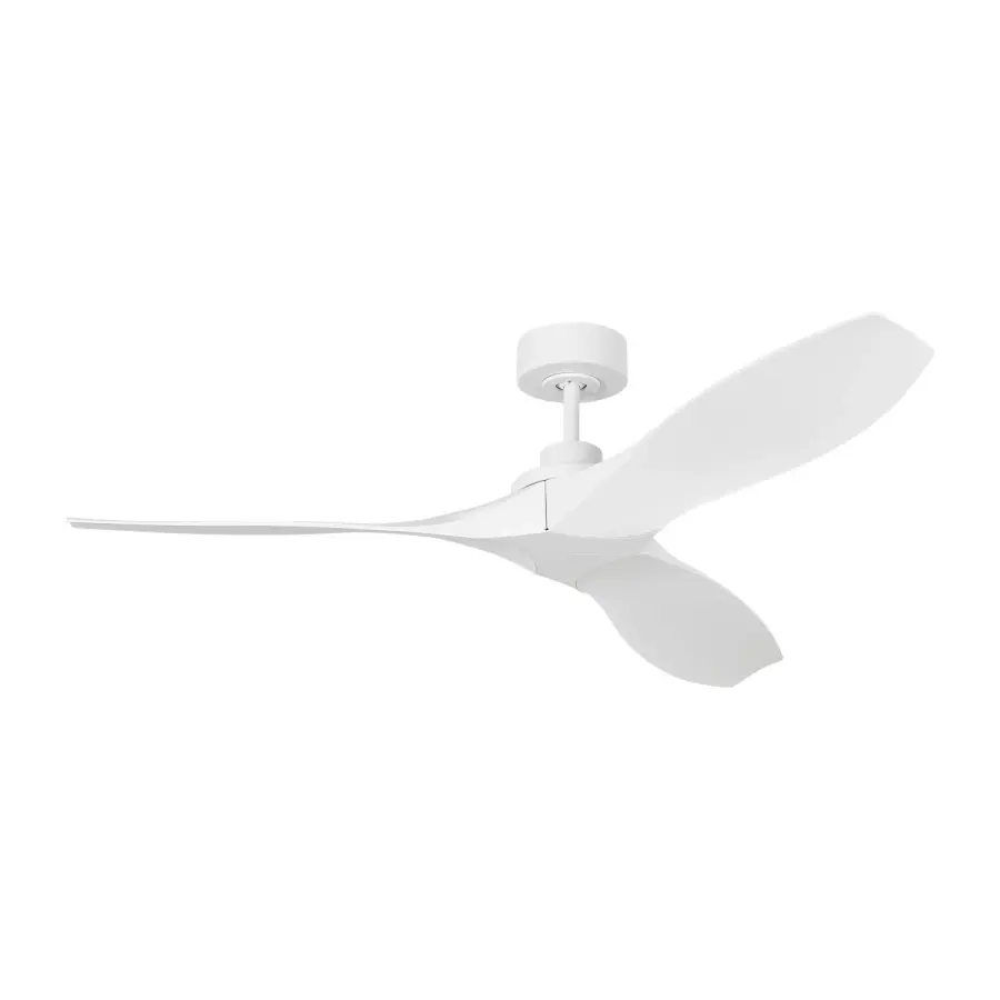 Collins 52" Coastal Smart Ceiling Fan in Matte White