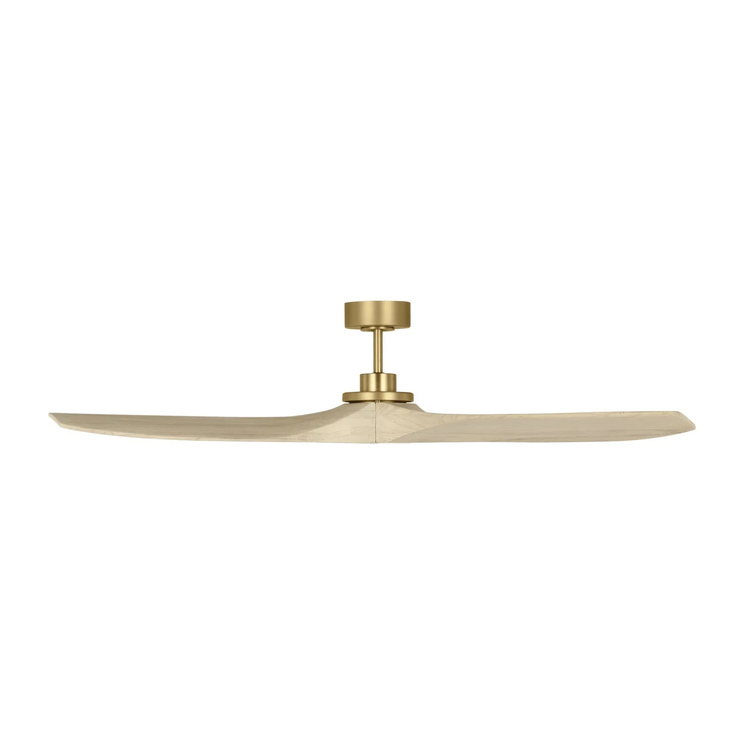 Collins Smart 60" Ceiling Fan in Burnished Brass