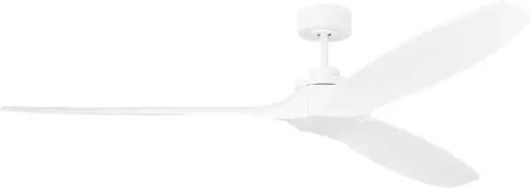 The Collins Smart 70" combines sleek contemporary design with advanced functionality. Featuring contoured wood blades, 6-speed control, and smart home integration via Bond App, it's ideal for large spaces requiring optimal airflow. - alternate view