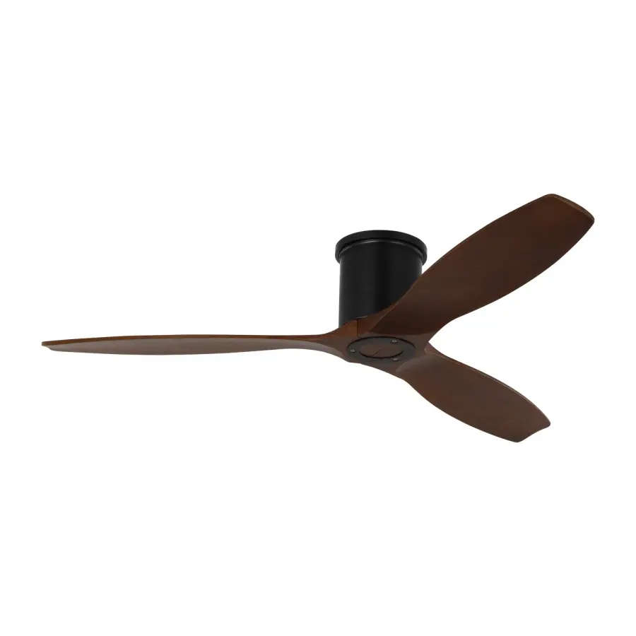 Collins 52" Smart Ceiling Fan in Midnight Black