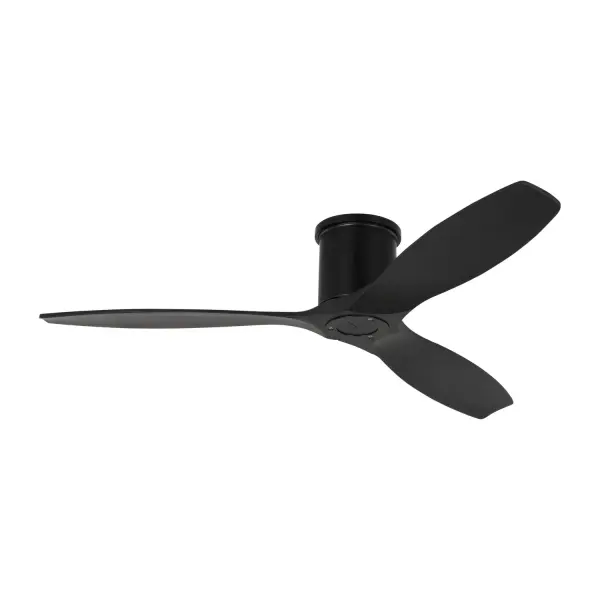 Collins 52" Smart Ceiling Fan in Midnight Black