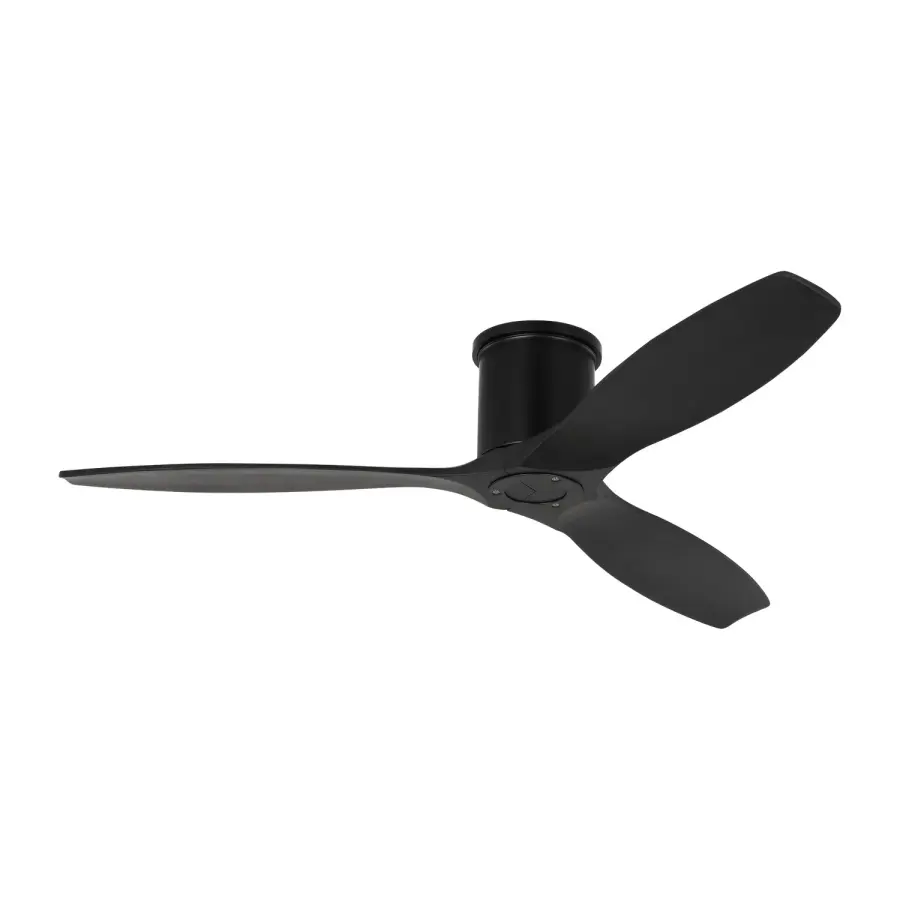 Collins 52" Smart Ceiling Fan in Midnight Black