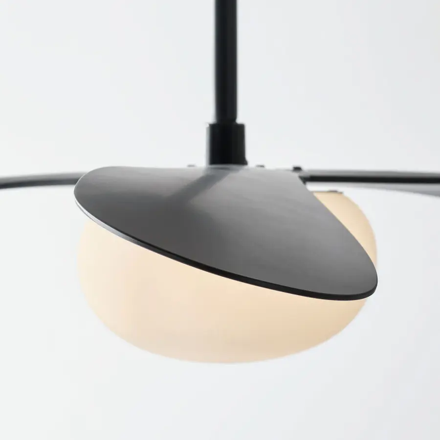 Drape Smart 58" LED Ceiling Fan in Midnight Black - Image 7