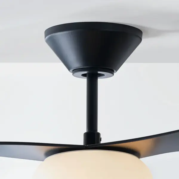 Drape Smart 58" LED Ceiling Fan in Midnight Black - Image 8