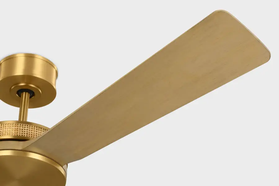 Elara Smart 56" Ceiling Fan in Burnished Brass - Image 3