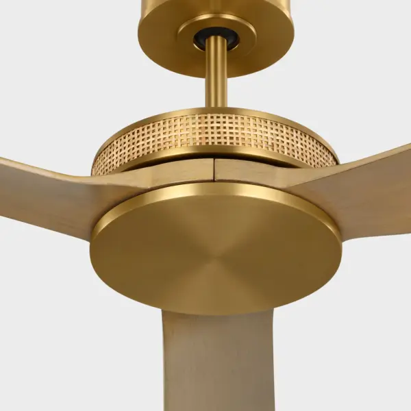 Elara Smart 56" Ceiling Fan in Burnished Brass - Image 4