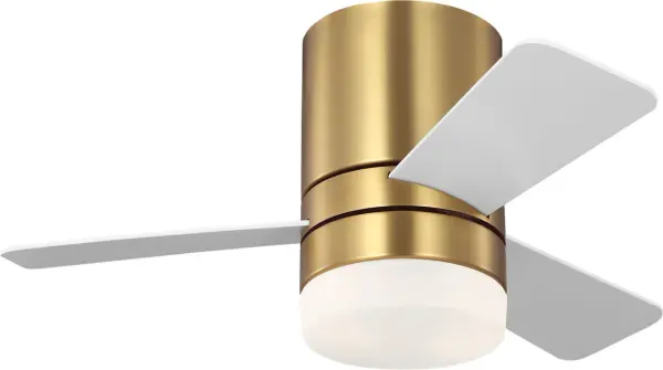 Compact Flush Mount Fan Perfect for Low Ceilings and Small Spaces - Image 2