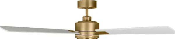 The Harris Smart combines contemporary design with intelligent functionality. Its 56-inch blade span delivers efficient airflow while integrated LED lighting provides ambient illumination. Voice control compatibility with Alexa, Google Home, and SmartThings makes it ideal for modern smart homes. - alternate view