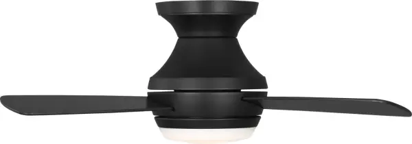 Ikon 32" Hugger LED Ceiling Fan with Light Kit - Image 4