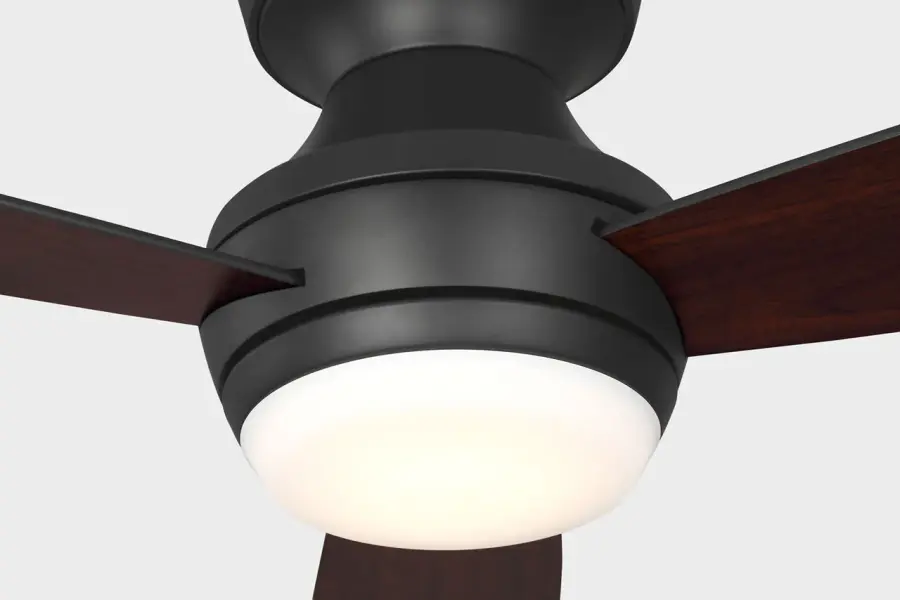 Ikon 32" Hugger LED Ceiling Fan with Light Kit - Image 5